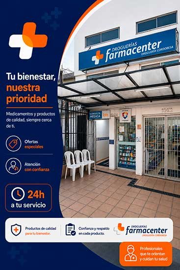 Centro Médico exterior - Droguería Cordobesa