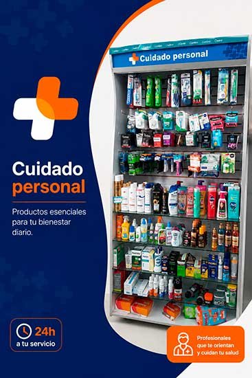 Estantería de cuidado personal - Droguería Cordobesa