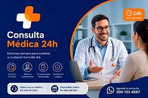 Consulta médica 24 horas