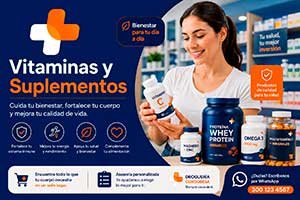 Vitaminas y suplementos para tu bienestar